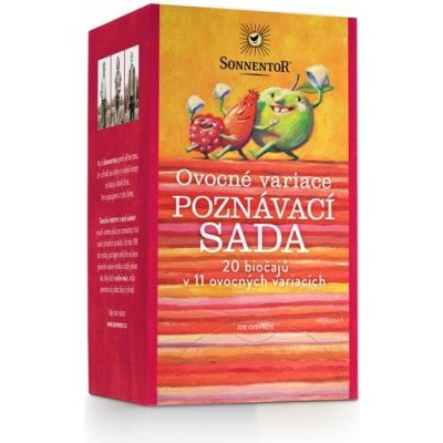 Sonnentor Ovocná variace čajů poznávací sada BIO 47,6 g – Zbozi.Blesk.cz
