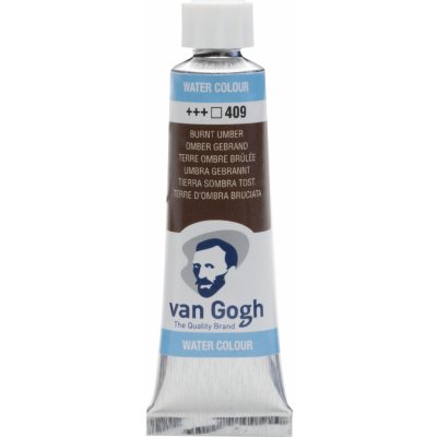 Van Gogh Akvarelová barva v tubě10 ml 409 Burnt Umber – Zboží Dáma