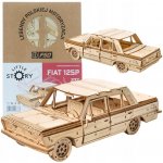 Little Story Dřevěné 3D puzzle Fiat 125p 237 ks – Zboží Dáma