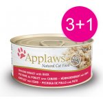 Applaws cat kuřecí prsa & kachna 70 g – Sleviste.cz