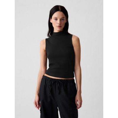 GAP tílkový crop top černá – Sleviste.cz