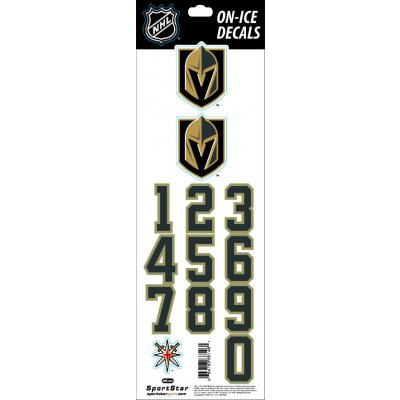 Sportstape ALL IN ONE HELMET DECALS - LAS VEGAS GOLDEN KNIGHTS – Zbozi.Blesk.cz