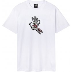 Santa Cruz triko Bone Hand Cruz Front T-Shirt White