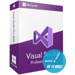 Microsoft Visual Studio Professional 2022, elektronická licence, 77D-00076, nová licence – Hledejceny.cz