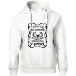 Blbý den na posedu Oversized mikina dámská Moon kratší + širší Bílá – Hledejceny.cz