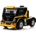 Mamido elektrický kamion Mercedes Axor LCD žlutý – Sleviste.cz