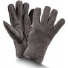 Kreibich kožešinové rukavice Basic šedá