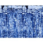 Party Deco Party závěs modrý 90 x 250 cm – Zboží Mobilmania