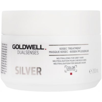 Goldwell Silver Treatment 60 sec Maska na vlasy 200 ml – Zbozi.Blesk.cz