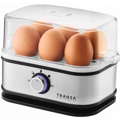 Transa Electronics EggCooker stříbrná/šedá – Zboží Dáma