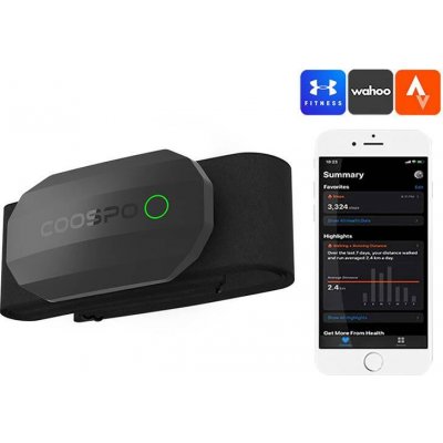 Chest Heart Rate Monitor Coospo H808S-B – Zboží Dáma