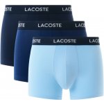 Lacoste Microfiber Trunks 3-Pack Black/Lead Grey-White – Zbozi.Blesk.cz