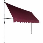 Aga Teleskopická markýza 300x120 cm Vínová – Hledejceny.cz