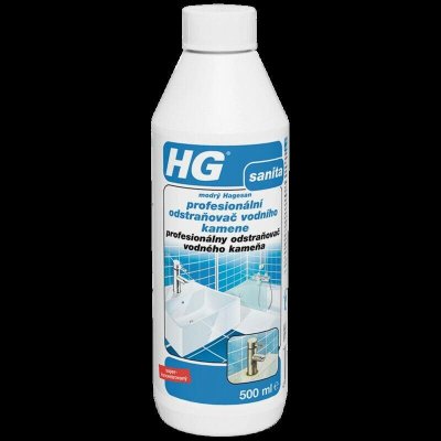 HG profesionální odstraňovač vodního kamene modrý Hagesan 0,5 l – Hledejceny.cz