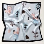 hedvábný šátek V lese – Zboží Dáma