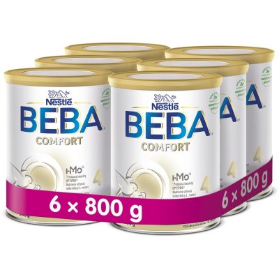 BEBA 4 Comfort HM-O 6 x 800 g – Zboží Mobilmania