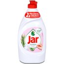 Ruční mytí Jar Sensitive tekutý prostředek na nádobí Aloe Vera & Pink Jasmin 450 ml