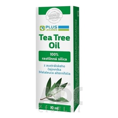 Plus Lékárna Tea Tree Oil 100% rostlinná silice z čajovníku 10 ml