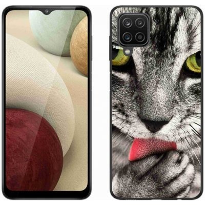 Pouzdro mmCase gelové Samsung Galaxy M12 - zelené kočičí oči – Zboží Mobilmania