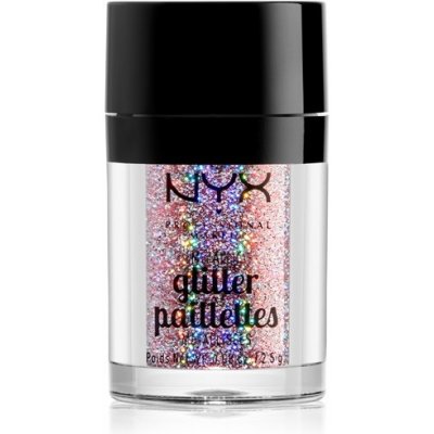 NYX Professional Makeup Glitter Goals metalické třpytky na obličej a tělo 03 Beauty Beam 2,5 g – Sleviste.cz