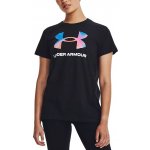 Under Armour UA Sportstyle Logo SS W 1356305-006 black – Sleviste.cz