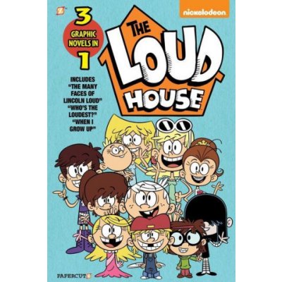 The Loud House 3-In-1 #4: The Many Faces of Lincoln Loud, Who's the ...