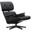 Křeslo Vitra Eames Lounge Chair black ash