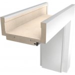 Naturel Obložková zárubeň 60 cm pro tloušťku stěny 18-20 cm bílá levá O4BF60L – HobbyKompas.cz