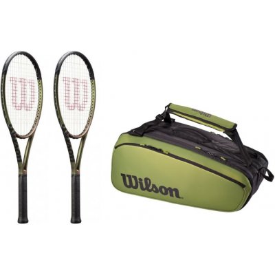 Wilson Blade 98 18x20 + 1x Bag Wilson Super Tour 15Pk Blade set 2x – Hledejceny.cz