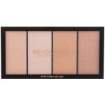 make-up Revolution London Re-loaded Palette paletka pudrových rozjasňovačů Lustre Lights Warm 20 g – Zboží Dáma