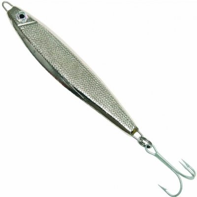 Ice Fish Stříbrný pilkin s trojháčkem 60 g – Zboží Mobilmania