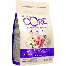 Wellness Core Original Kitten All Breeds krůta a kuře 0,3 kg