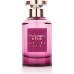 Abercrombie & Fitch Authentic Night parfémovaná voda dámská 50 ml – Hledejceny.cz