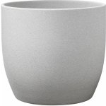 Soendgen Keramik Basel Stone ø 19 x 18 cm keramika světle šedá 0069-0019-2256 – Zboží Dáma