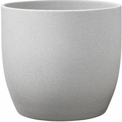 Soendgen Keramik Basel Stone ø 19 x 18 cm keramika světle šedá 0069-0019-2256 – Zboží Dáma