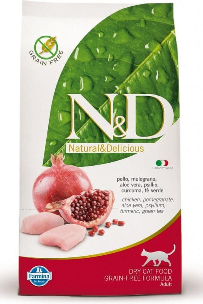 Farmina N&D Cat GF Adult chicken & pomegranate 1,5 kg