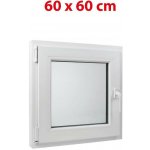 Bravo Plastové okno UNI OS1 60X60 L – Hledejceny.cz