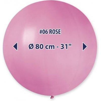 Gemar Balloons Obří nafukovací balon - světle růžová – Sleviste.cz