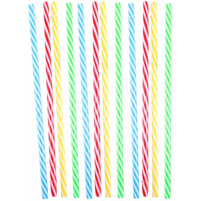 Kitchismo Plastová brčka pro opakované použití 12 ks – Zboží Dáma