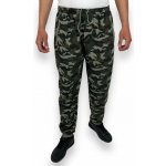 Dunauone Pánské zateplené maskáčové tepláky s manžetou 01 Vojenská – Zbozi.Blesk.cz