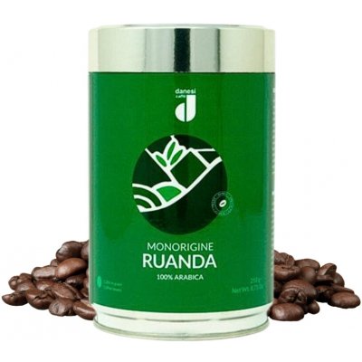 Danesi Ruanda Monorigine 100% Arabica zrnková 250 g – Hledejceny.cz
