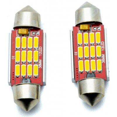 EINPARTS C5W LED žárovky 5000K 12/24V - EPL306 – Hledejceny.cz