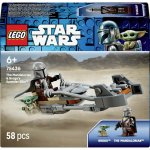 LEGO® Star Wars™ 75436 Mandalorian a Grogu a spídrová motorka – Zboží Živě