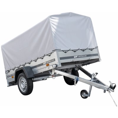 Garden Trailer 230 KIPP s rámem H-800 a šedou plachtou – Zboží Mobilmania