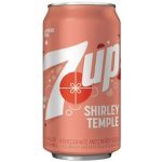 7 Up Shirley Temple sycený nápoj s příchutí granátového jablka a třešně 355 ml – Sleviste.cz