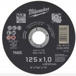 Milwaukee Řezný kotouč 125 x 1,0 x 22,2 mm 4932479578 – Zboží Dáma
