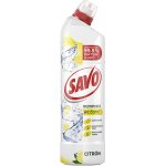 Savo WC tekutý čistící a dezinfekční přípravek Citrón 750 ml – Zboží Mobilmania