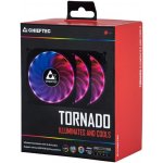 Chieftec 3er-RGB (Tornado) 3er Pack CF-3012-RGB – Zboží Živě