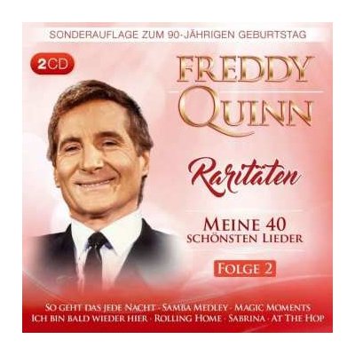 Freddy Quinn - Raritäten-meine Schönsten Lieder-folge2 CD – Sleviste.cz