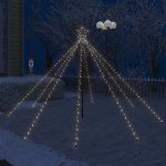 zahrada-XL LED vánoční vodopád světelný strom dovnitř i ven 400 LED 2,5 m – Hledejceny.cz